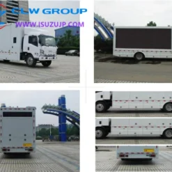 ISUZU NNR led screen truck