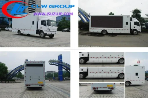 ISUZU NNR led screen truck