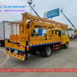 ISUZU telescopic boom lift truck