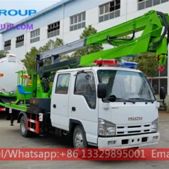 ISUZU telescopic boom lift truck