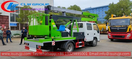 ISUZU truck mounted bucket lift