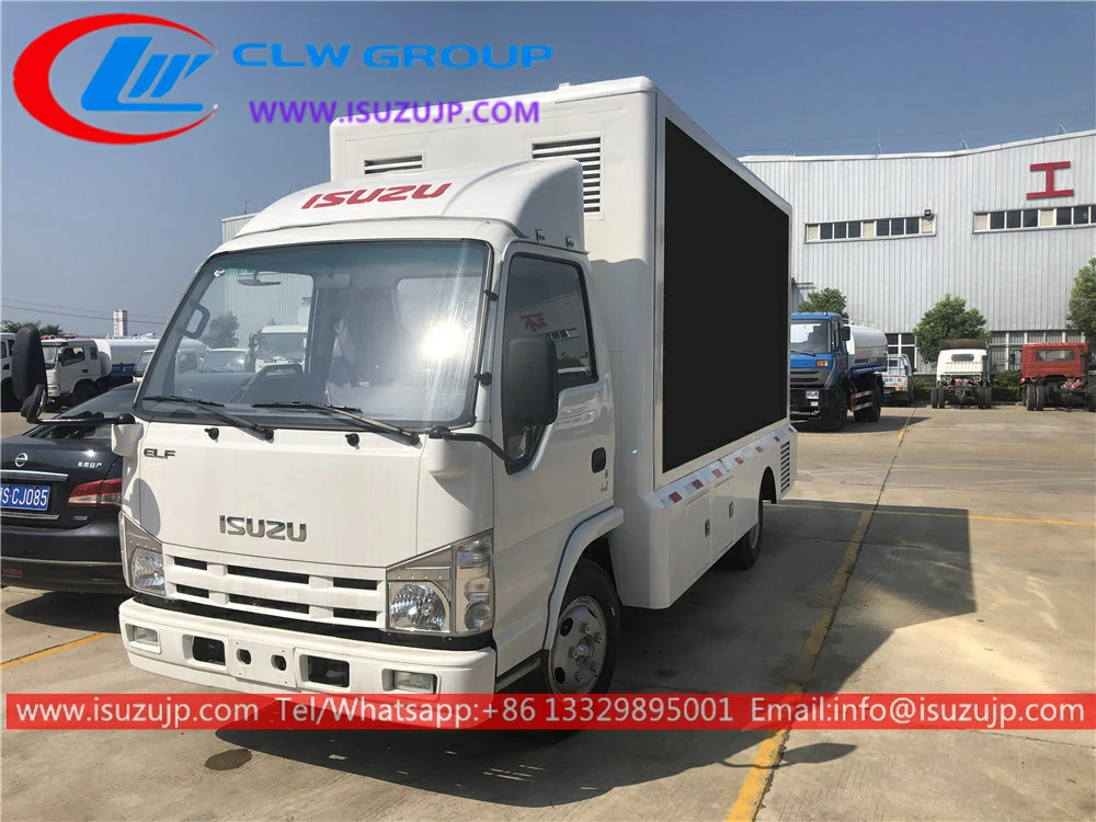 Isuzu 100P led advertising vehicle exported to Vietnam