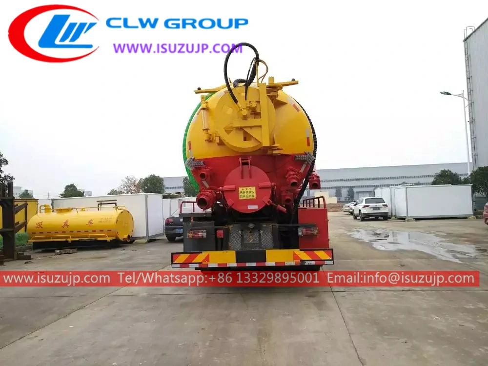 Isuzu 180000liters sewer jetter truck for sale