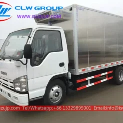 Isuzu 3 tonne stainless steel freezer truck