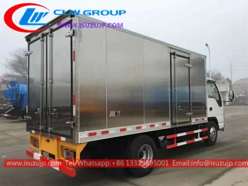 Isuzu 4.2meters stainless steel fridge truck