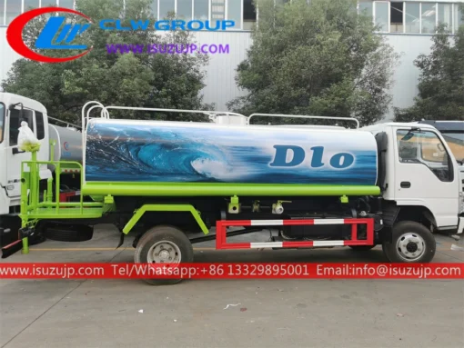 Camion de livraison d'eau Isuzu AWD 8 tonnes
