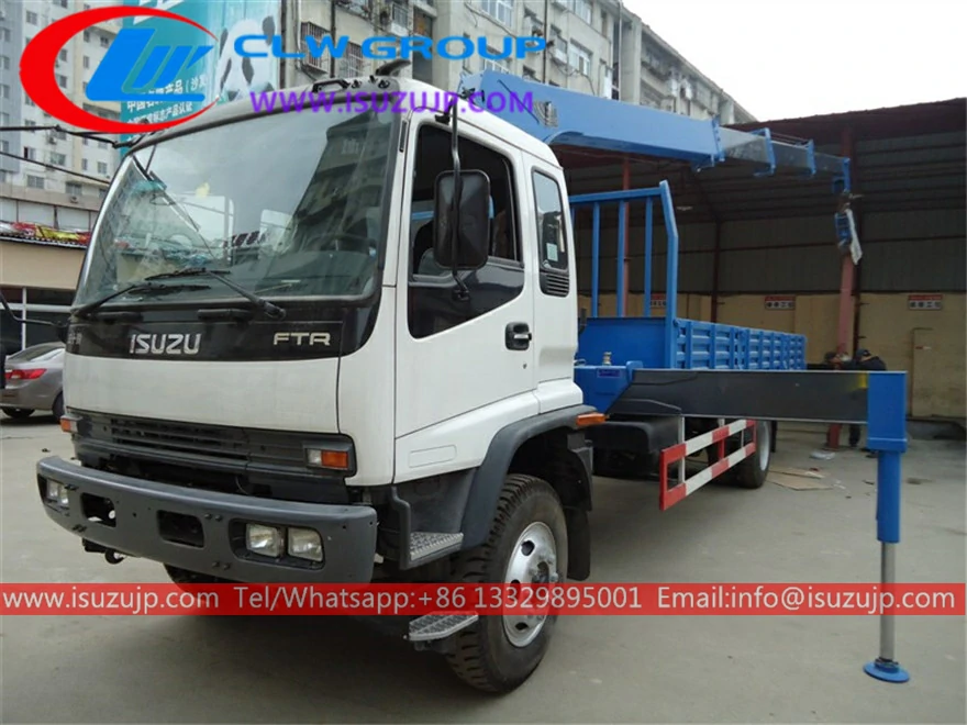 Isuzu FTR 6t boom truck price