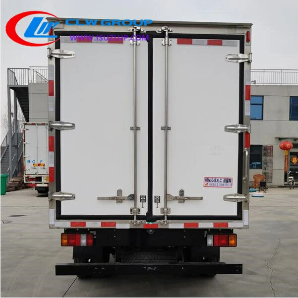 Isuzu NHR mini freezer lorry price Indonesia