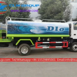 4x4 Isuzu 8000L water tanker