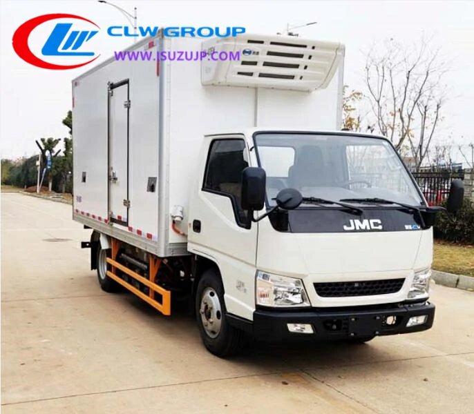 Jmc 3ton electric chiller truck Bolivia