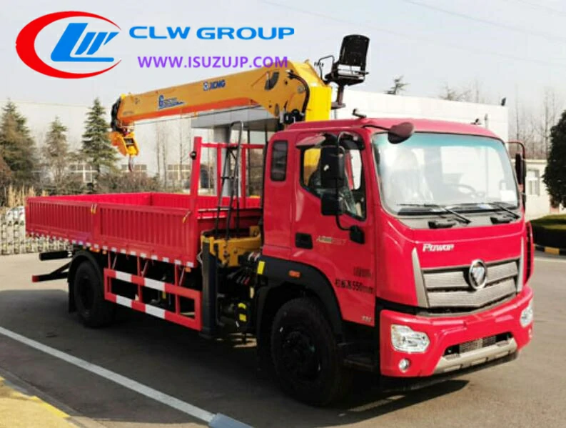ROWOR 8000kg Xcmg boom truck Angola