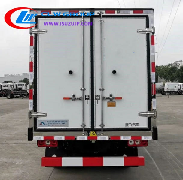 Yuejin 2ton reefer vans price Barbados