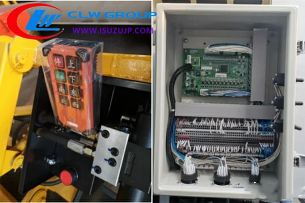 snow removal truck Electric control box and operating system