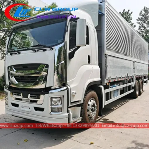 10 lastik Isuzu Giga kanatlı kamyonet