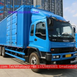 10 wheel ISUZU FVZ 30 foot box truck