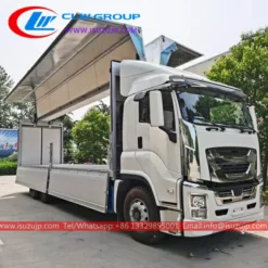 10 wheel Isuzu Giga wing truck