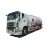 10 wheeler Isuzu Giga flammable tanker truck