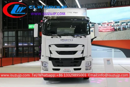 6 wheeler Isuzu Giga 28ft truk kotak baru untuk dijual