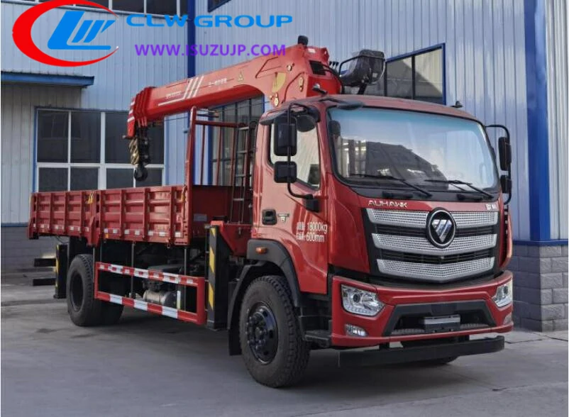 Aumark 4x4 service truck with crane Tonga