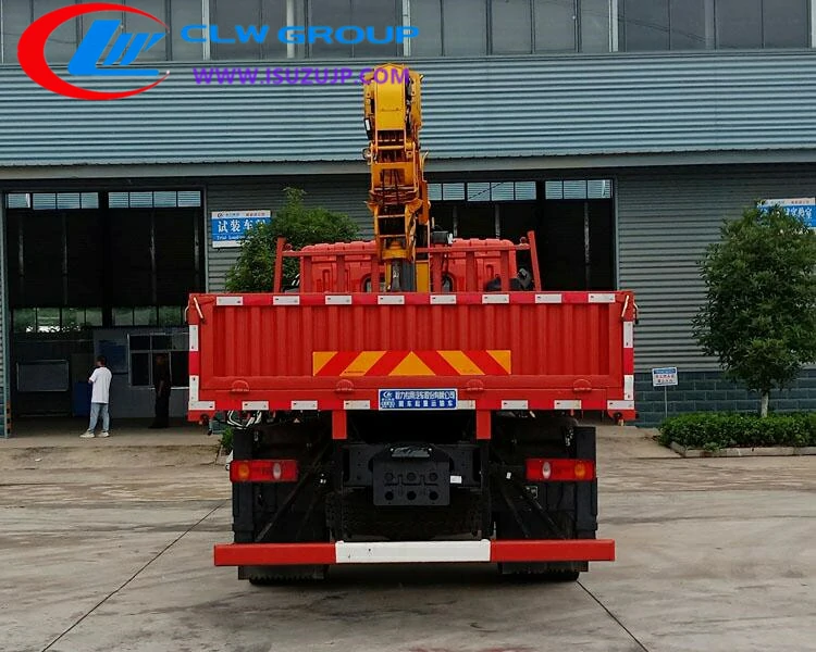 China 4x4 crane truck for sale Vanuatu