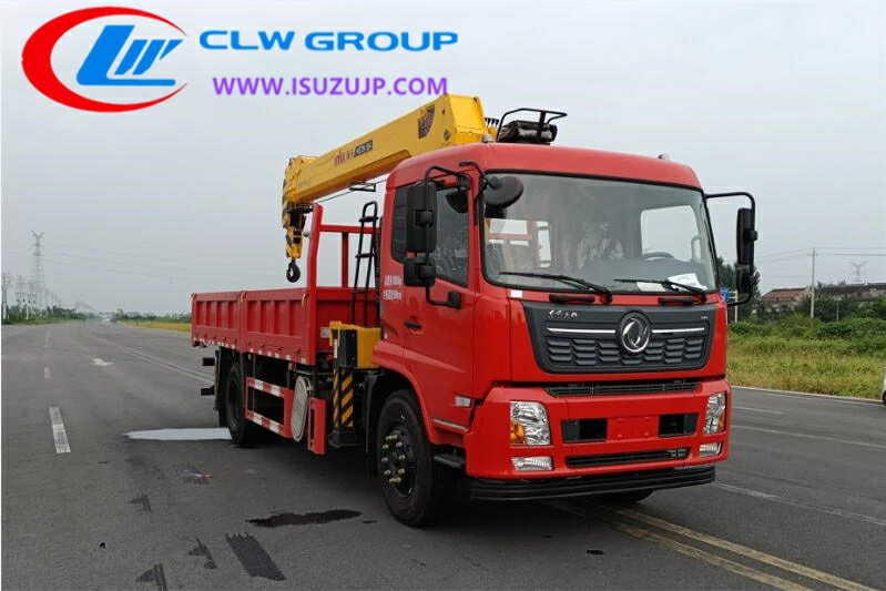 Dongfeng 4x4 crane truck for sale Barbados