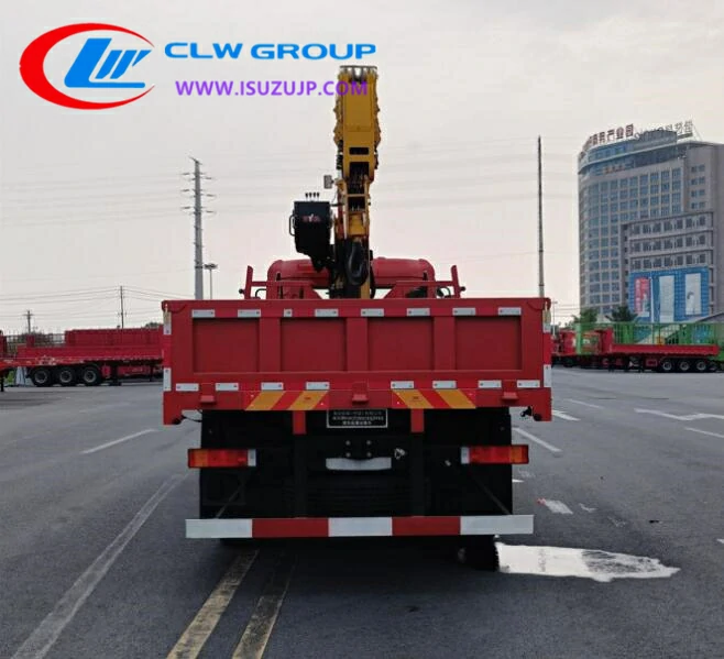 Dongfeng 4x4 crane truck price Barbados