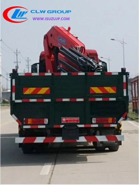 HOWO 8x4 crane truck price  Tuvalu