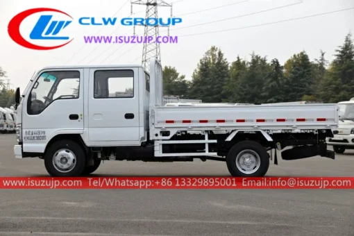 ISUZU Double cabin diesel cargo truck
