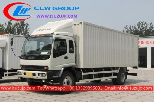 ISUZU FVR 15 ton custom box truck