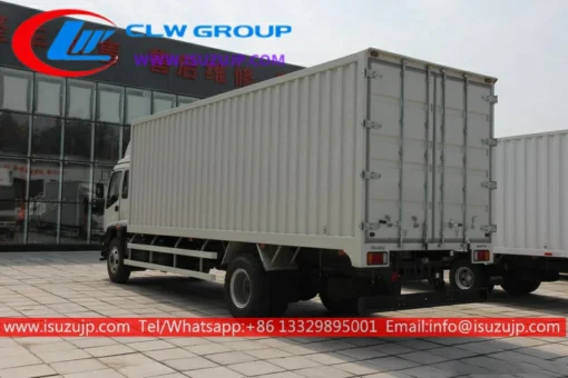 ISUZU FVR 15t straight box truck