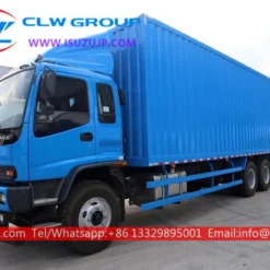 ISUZU FVZ 20 ton commercial box truck