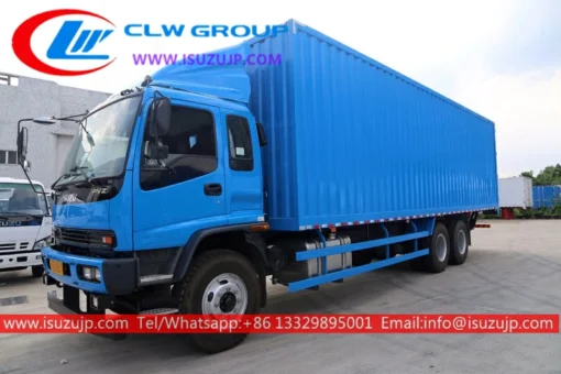 ISUZU FVZ 20 ton commercial box truck