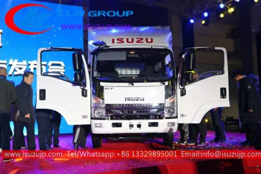 ISUZU M600 16ft รถบรรทุกตู้แห้ง