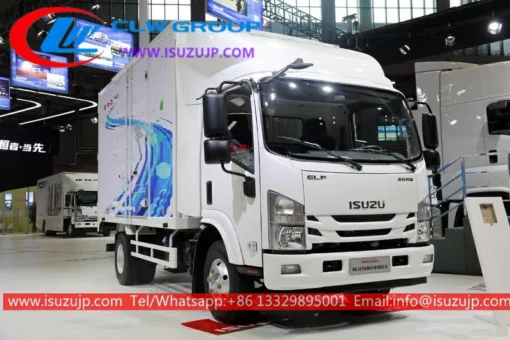 Truk kotak kecil ISUZU NLR 13ft untuk dijual