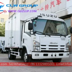 ISUZU NLR 5.2M dry van truck