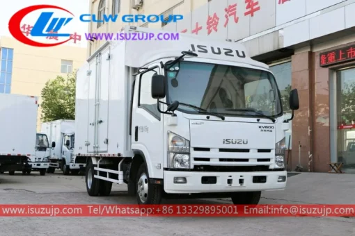 ISUZU NLR 5.2M dry van truck