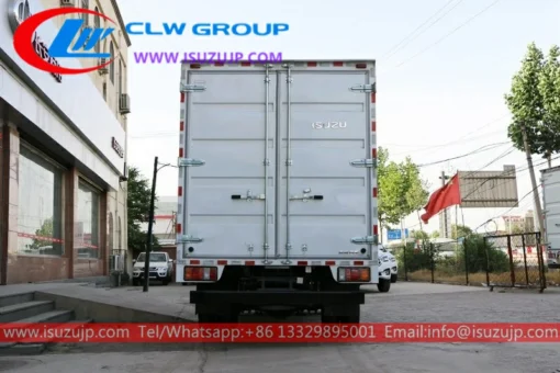 ISUZU NLR 5.2m straight box truck