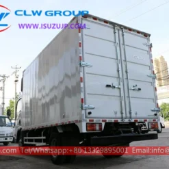 ISUZU NLR light duty box trucks for sale