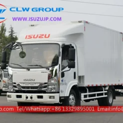 ISUZU NMR container delivery truck