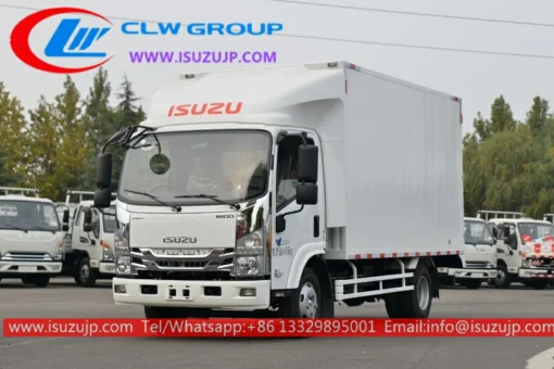 ISUZU NMR container delivery truck