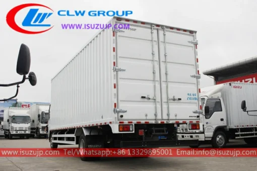 ISUZU NPR 40m3 commercial box trucks for sale