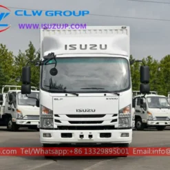 ISUZU all-wheel drive box body truck