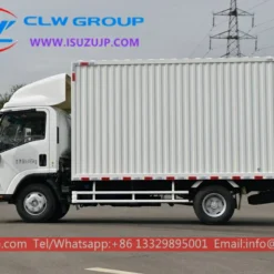 ISUZU all-wheel drive custom box truck