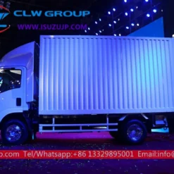 ISUZU light duty box trucks for sale