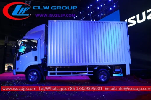 ISUZU light duty box trucks for sale