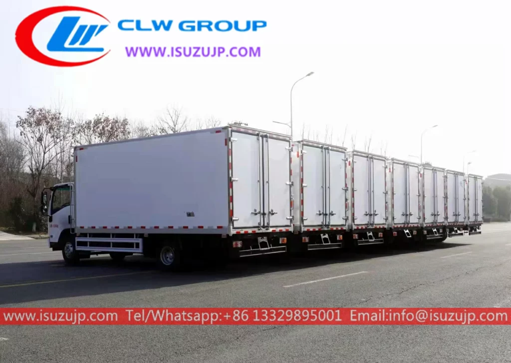 Isuzu 16 foot refrigerated cargo van
