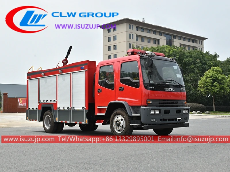 Isuzu FTR Foam fire engine