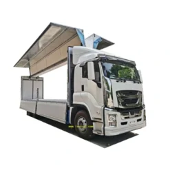 Isuzu Giga 10 wheeler Aluminum truck wing van for sale