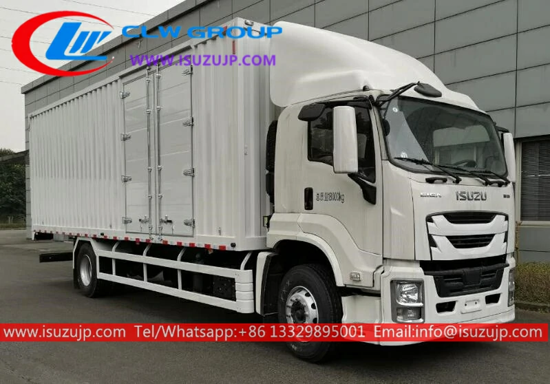 Isuzu Giga 15 tonne box body truck