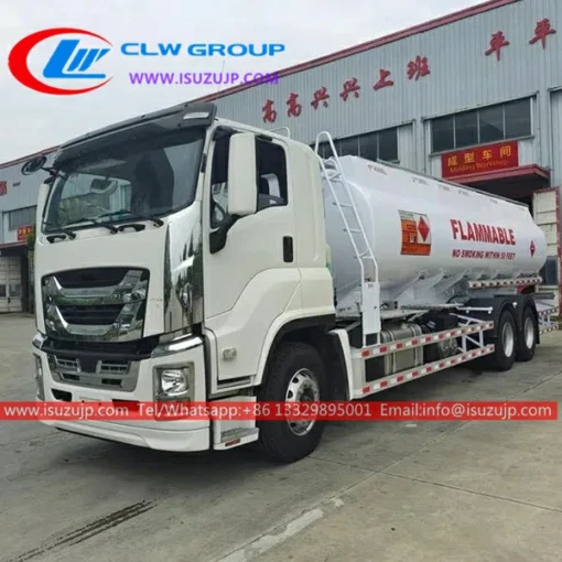 Isuzu Giga 16톤 가연성 액체 트럭